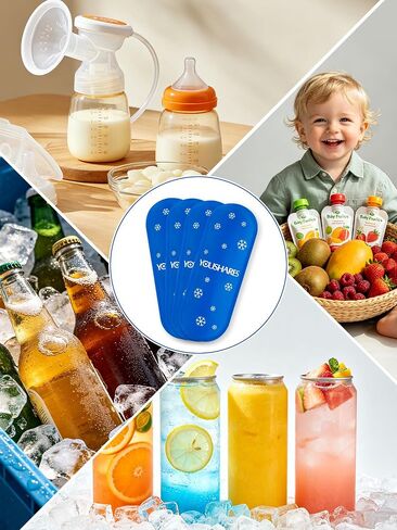 Small Breastmilk Ice Pack, Reusable Ice Packs for Breastmilk Storage in Kuwait