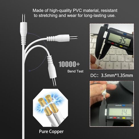 5FT USB Charger Cable Replacement for FOREO Luna Cleanser & ISSA Toothbrush in Kuwait