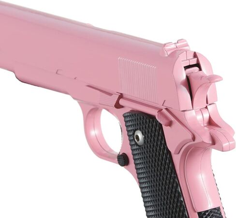 1911 Style 330 FPS Pink Metal Realistic Spring Airsoft Pistol in Kuwait