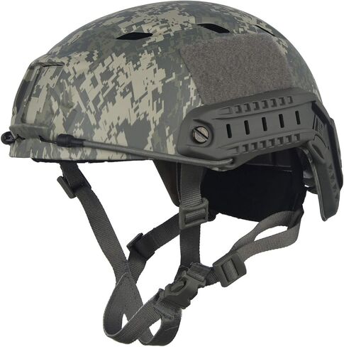 LOOGU Fast Base Jump Tactical Helmet for Airsoft with 12-in-1 Headwear in Kuwait