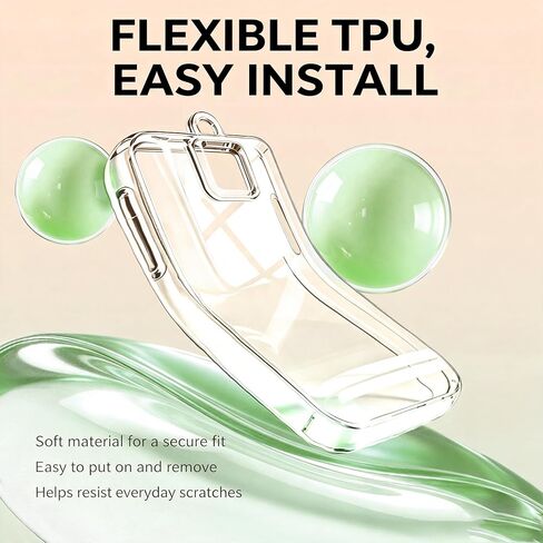ABBREE Walkie Talkie Clear Case Protective Cover Soft Silicone Case Compatible With ALERVITES AT-1 Two Way Radio Accessories, 2 Pack in Kuwait