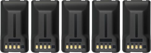 【5-Pack】 KNB-48L KNB-47L Battery Bulk for Kenwood Radio, 2500mAh Li-ion Pack for NX300 TK5320 NX200 TK5220, Team/Department Value Set in Kuwait