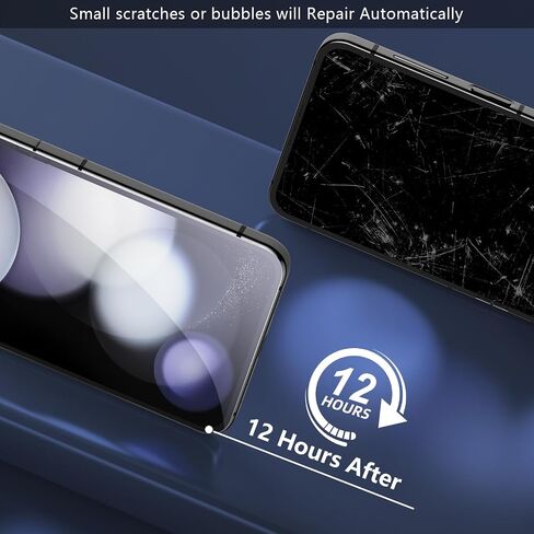 2 Pack Privacy TPU Screen Protector for Samsung Galaxy Z Flip 5 in Kuwait