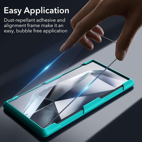 ESR 3+1 Pack for Samsung Galaxy S24 Ultra Screen Protector, Align Frame in Kuwait