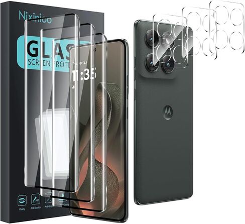 3 Pack Tempered Glass Screen Protector for Motorola Moto Edge 2025 in Kuwait