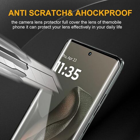 3 Pack Tempered Glass Screen Protector for Motorola Moto Edge 2025 in Kuwait