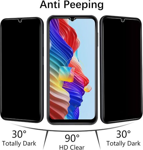 MAYtobe Privacy Screen Protector For Samsung Galaxy A14 5G Tempered Glass in Kuwait