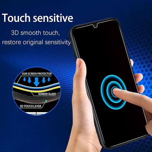 MAYtobe Privacy Screen Protector For Samsung Galaxy A14 5G Tempered Glass in Kuwait