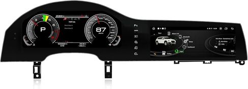 Radio with Cluster for Audi Q7: 128G Car Stereo with Digital Dashboard for Audi Q7 2010-2015, 12.3" Aftermarket Speedometer with 10.25 Touch Screen Android System Head Unit with Bluetooth AM Carplay in Kuwait