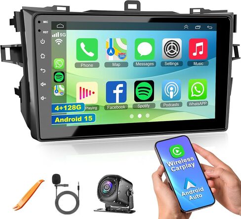 Android 15 Car Radio Stereo for Toyota Corolla 2009 2010 2011 2012 2013 in Kuwait