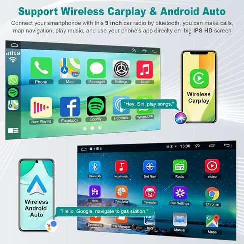 Android 15 Car Radio Stereo for Toyota Corolla 2009 2010 2011 2012 2013 in Kuwait