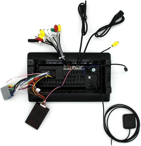 Double Din Car Stereo Radio for Jeep Commander 2008-2011 with Wireless CarPlay & Android Auto, 10'' Touchscreen Car Radio Surpports WiFi GPS Bluetooth Mirror Link Backup Camera MIC in Kuwait