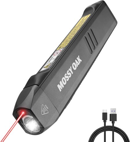 Mossy Oak EDC Rechargeable Flat Flashlight Red Light Magnetic in Kuwait