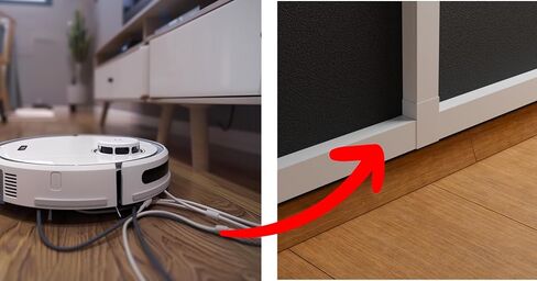 A+ ELECTRIC Cord Cover Full Kit, 26ft/315in Self-Adhesive Cable Raceway, 20 Snap-On Channels, Wire Hider for TV, HDMI & Speaker Cables, Includes Connectors & Corners, Paintable Cable Management, White in Kuwait