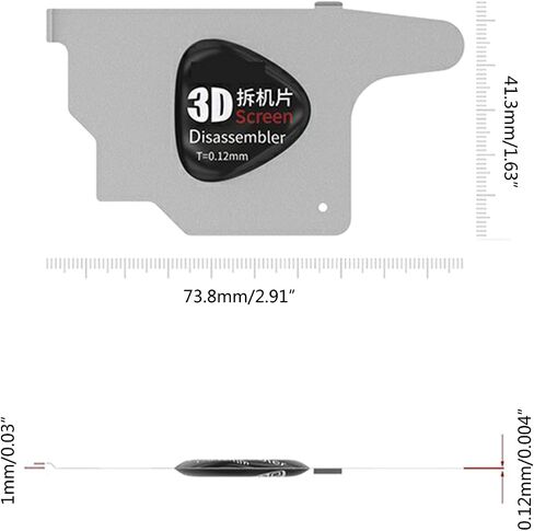 Removal Openning Tool 3D Opener Mobile Phone Screen Pry Disassemble Tools Remove Middle Frame Repair for Cell Phones in Kuwait