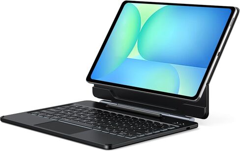 ORDA Keyboard Case for Samsung Galaxy Tab S10 FE Plus 13.1" Case with Keyboard Lightweight Magnetic Floating Cantilever Stand Precise Multi-Touch Trackpad Backlight S Pen Holder AI Keys in Kuwait