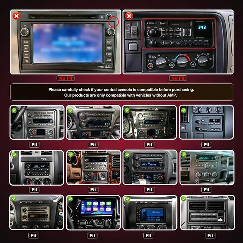 7 inch Car Radio for Cadillac Escalade 03-06,for Chevrolet Avalanche 03-06,Colorado 03-12,Express 03-07 IPS Android 13 Stereo with Wireless CarPlay Android Auto, 4+64G GPS Bluetooth Backup Camera SWC in Kuwait