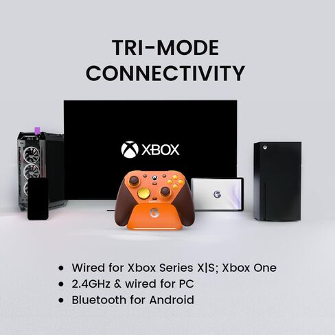 GameSir G7 Pro Wired Controller for Xbox One, Xbox Series X/S, Wireless PC Controller with TMR Sticks, Hall Effect Analog Triggers, 1000Hz Polling Rate with 3.5mm Audio (Renewed) in Kuwait