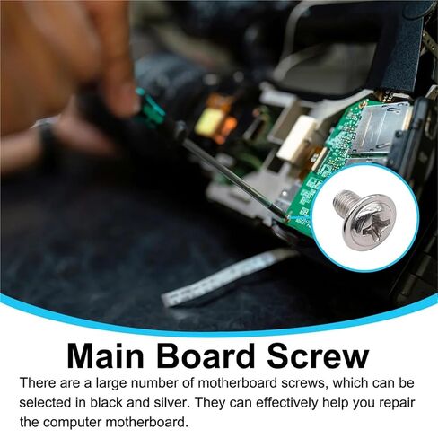 502PCS Computer Screws Assortment Kit Motherboard Standoffs for PC HDD Hard Drive in Kuwait