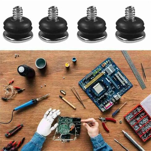 40pcs Hard Disk Shock Absorber Screw for Case Drive Bracket Screws and Rubber Rings in Kuwait
