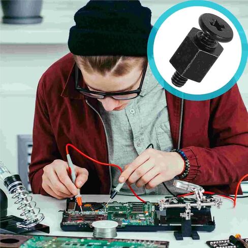 50sets Pocket Hole Screws M2 Motherboard Laptops Computers Part Drawstring Black in Kuwait