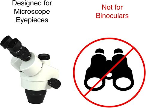 BoliOptics Microscope Eye Guards, 34mm Rubber Eye Cups, Foldable (Pair) SZ05013911 in Kuwait
