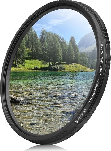 77mm Variable ND Lens Filter ND2-ND400 (1-9 Stops) in Kuwait