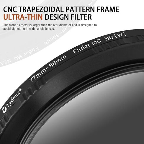 77mm Variable ND Lens Filter ND2-ND400 (1-9 Stops) in Kuwait