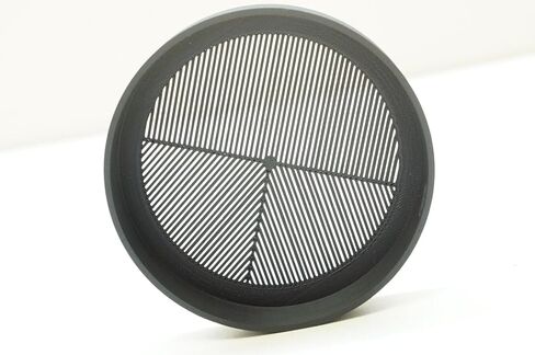 Bahtinov Mask Filter for Canon EF 135mm f/2 Lens - 83mm ID 3D Printed in Kuwait