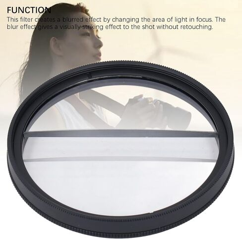 Blur Filter, Soft Light, Dreamy Blur, Cinematic Effect 52MM Blur Filter Lens with MRC Coating, Double Sided Multi Layer Coating, Ideal for Portrait, Still Life, Video in Kuwait