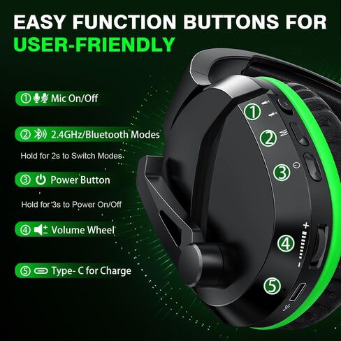 X3 60H Wireless Gaming Headset with Mic for Xbox Series X|S Xbox One in Kuwait