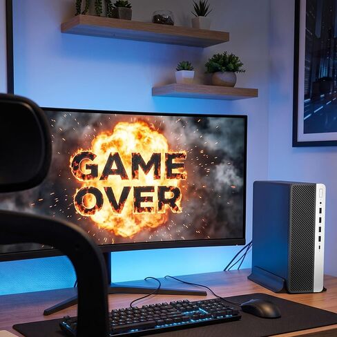 BTO G5 SFF Desktop Computer, Intel Core i5-9500 9th Gen Processor, GTX 1050 Ti 4GB, 32GB DDR4 RAM, 1TB SSD, Built-in Wi-Fi, RGB Keyboard, Mouse & Speakers,Windows 11 Pro, Gaming PC (Renewed) in Kuwait