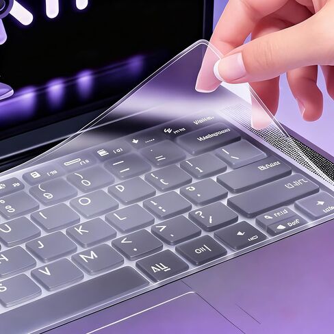 Silicone Keyboard Cover, Laptop Keyboard Cover for Small Size Laptop Keyboard, 31cm in Kuwait