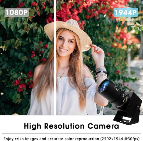 5MP USB Camera Module, IMX335 Sensor, 10x Optical Zoom Webcam in Kuwait