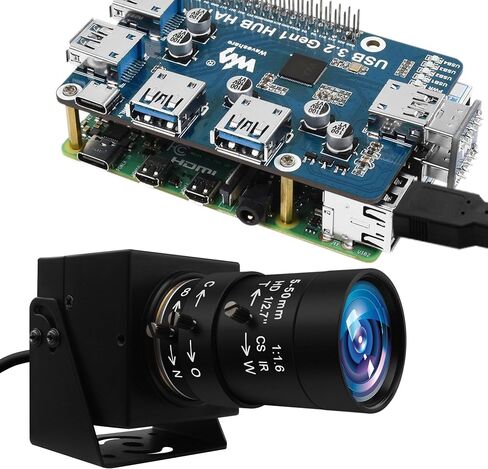 5MP USB Camera Module, IMX335 Sensor, 10x Optical Zoom Webcam in Kuwait