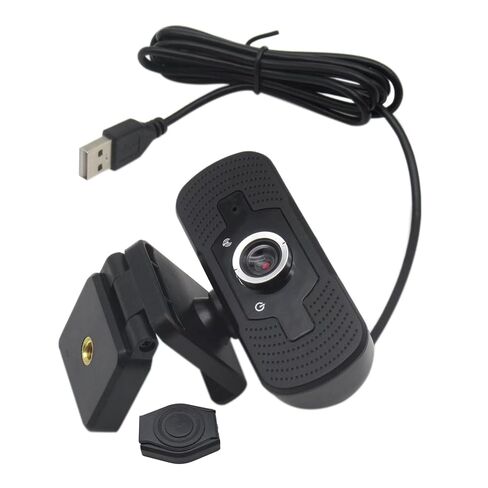 1080p Full HD Camera with 75 Degree Viewing Angle, Laptop Mac Desktop Camera for Video Calls, Plug-and-Play Video Calls, Built-in Microphone in Kuwait
