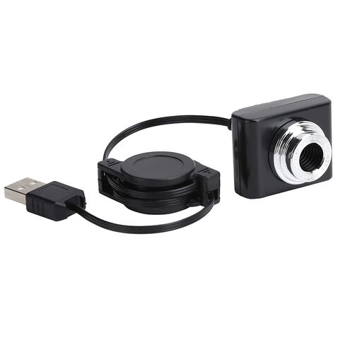 Webcam, USB2.0 Camera with Retractable Cable, 640 x 480 Resolution, Plug and Play, for XP/sp1/7/2000/2003/Vista Compatible in Kuwait
