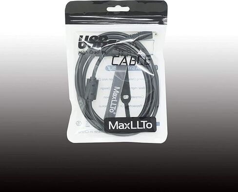 MaxLLTo 5ft Extra Long Replacement Camera UC-E6, UC-E16, UC-E17 USB Battery Charger Data Sync Cable Cord for Casio Exilim EX-ZS10 s EX-ZS12 Z42 Digital Camera Photos Transfer Cord in Kuwait