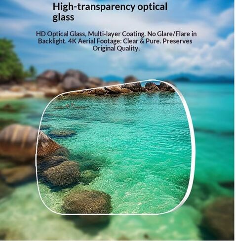 Coyktonty Wide Angle Lens Filter for DJI Lito X1 Drone, 100° Range Large Field of View, Wide Angle Camera Lens Filter for Lito X1Accessories in Kuwait
