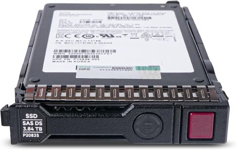 HP Generation 8 3.84TB 1 DWPD SAS 12Gb/s 3D TLC 2.5in Read Intensive Enterprise SSD DL380 DL360 ML350 DL560 DL580 DL385 BL460c DL160 VO003840JWZJK P15848-003 G8 (Renewed) in Kuwait