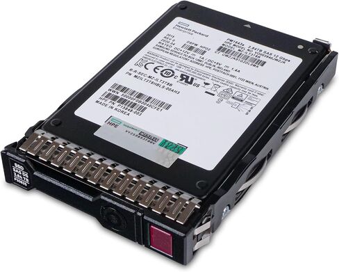 HP Generation 8 3.84TB 1 DWPD SAS 12Gb/s 3D TLC 2.5in Read Intensive Enterprise SSD DL380 DL360 ML350 DL560 DL580 DL385 BL460c DL160 VO003840JWZJK P15848-003 G8 (Renewed) in Kuwait