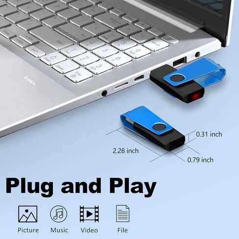 (NOT-128GB) 128MB USB Flash Drive 20 Pack TEWENE Bulk USB 2.0 Thumb Drive in Kuwait