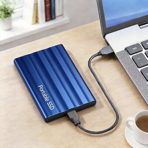64GB Portable Memory Expander, Mobile Phone Intelligent Backup Disk, Universal Android Phone Computer Dual Use Mobile Extender, Fast Transmission Storage Upgrade,(Blue) in Kuwait