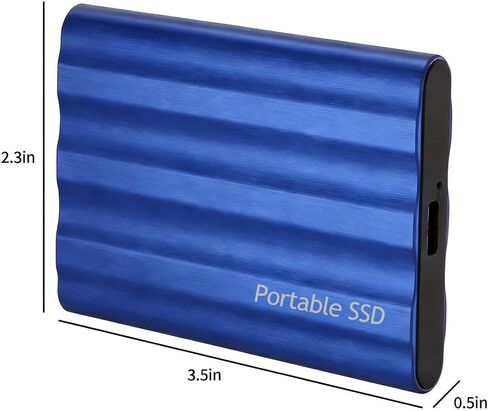 64GB Portable Memory Expander, Mobile Phone Intelligent Backup Disk, Universal Android Phone Computer Dual Use Mobile Extender, Fast Transmission Storage Upgrade,(Blue) in Kuwait