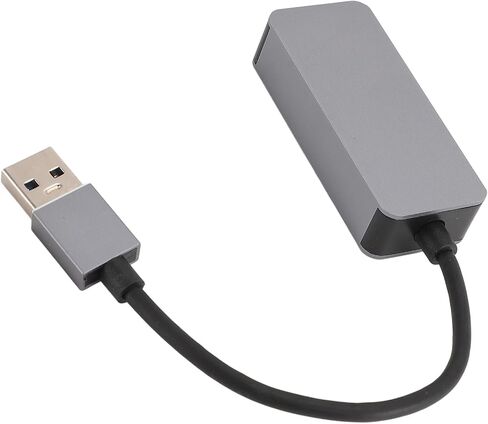 USB to Ethernet Adapter, Compact Aluminum Gigabit Network Card for XP OS X Plug and Play in Kuwait