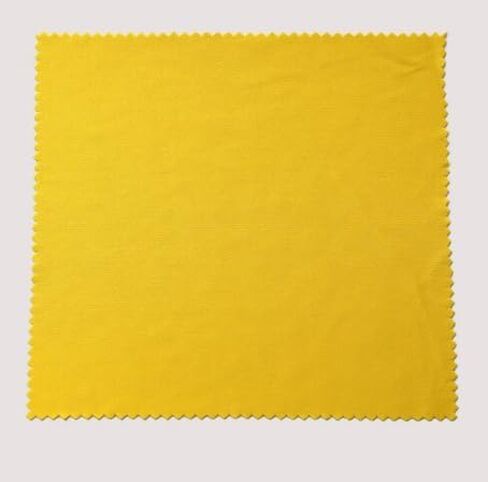 15pcs, Microfiber, Assorted Colors, Cleaning Cloths, Soft Thick, 5Inches x 5Inches, Yellow in Kuwait