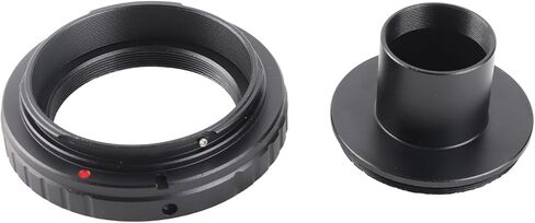 Metal Astronomical Telescope Eyepiece Adapter High Strength for SLR Camera Black 1 Pc in Kuwait