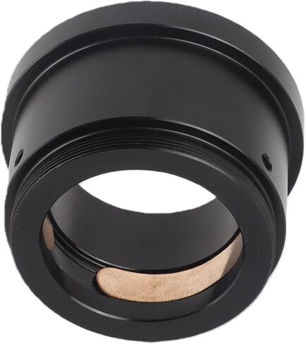 Precision M42X0.75 to 1.25 Inch Telescope Ring Adapter, Black Aluminium Alloy, Easy Installation for Astronomy Fans in Kuwait