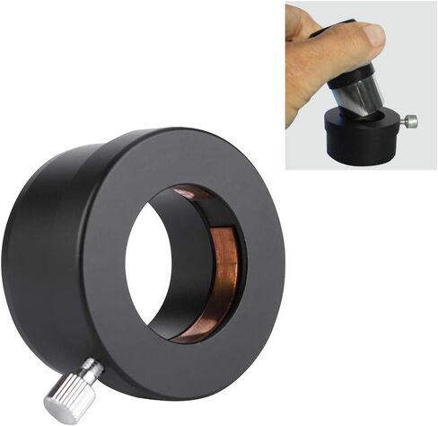 Telescope Eyepiece Mount Adapter, Durable Metal Conversion Device for Clear Photography for 2-1.25 Inch Telescope in Kuwait