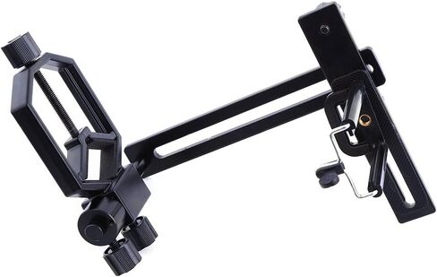 Telescope Spotting Scope Adapter, Durable Metal Holder High Strength for Camera and Phone in Kuwait